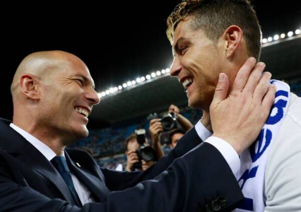 Zidane_Cristiano_RealMadrid_Festejan_Getty
