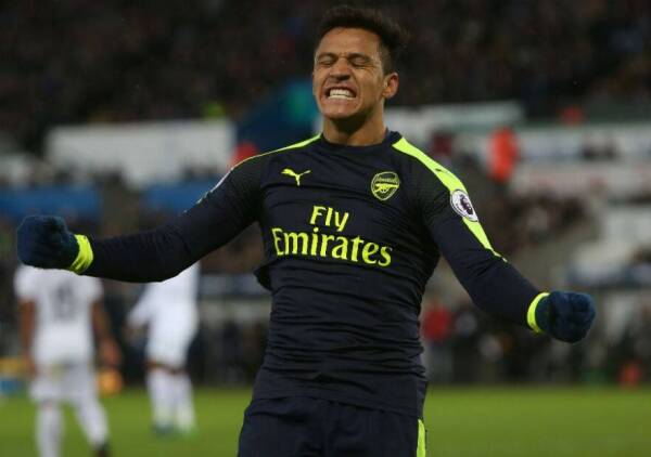 Alexis_Sanchez_gol_Arsenal_Swansea_2017_Getty_1