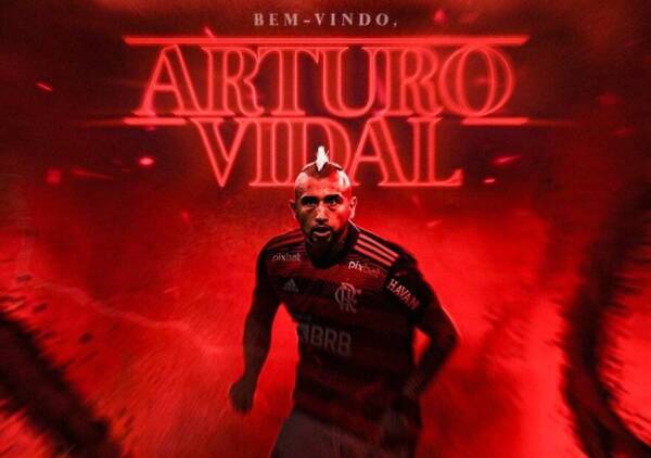 ArturoVidal_anuncio_Flamengo_StrangerThings_julio2022