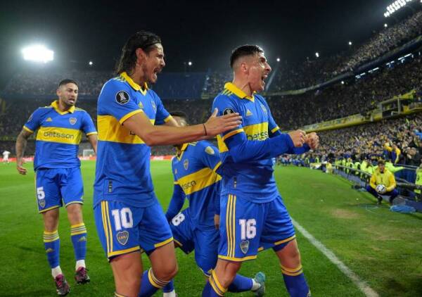 cavani-merentiel_boca-juniors_libertadores_2023_getty