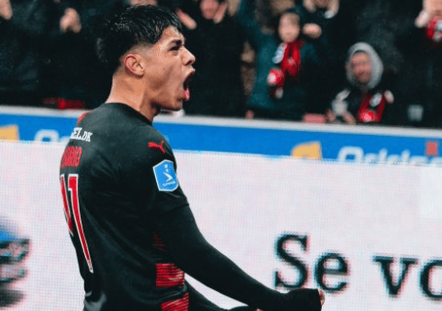 Darío_Osorio_Celebración_Midtjylland_Twitter