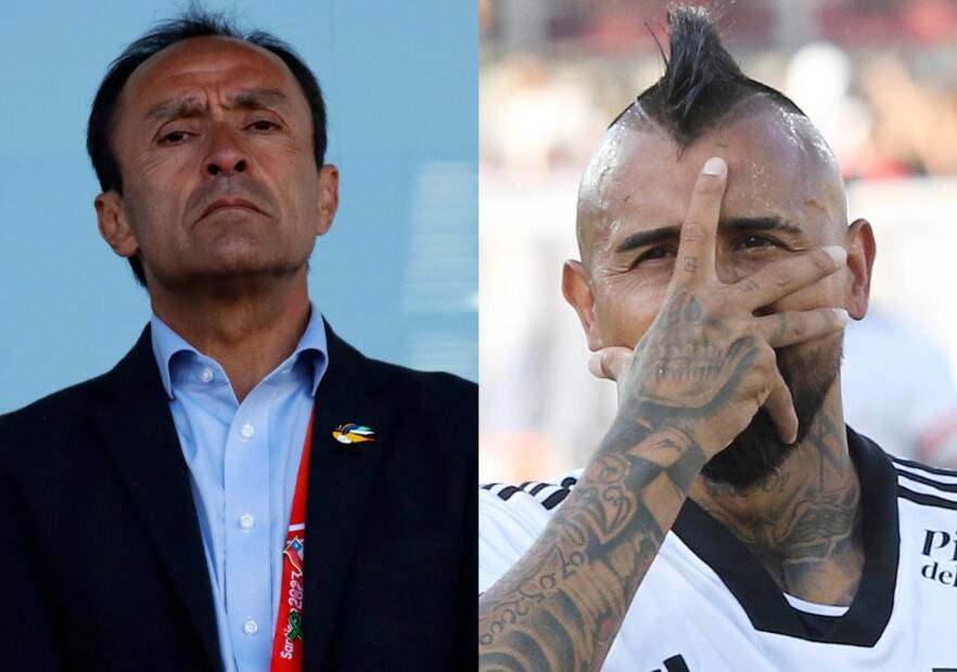 Jaime Pizarro-Arturo Vidal-2024-Supercopa-Colo Colo