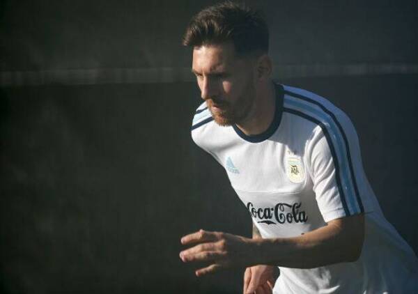 Lionel Messi_entrenamiento_Argentina_Copa America_2016