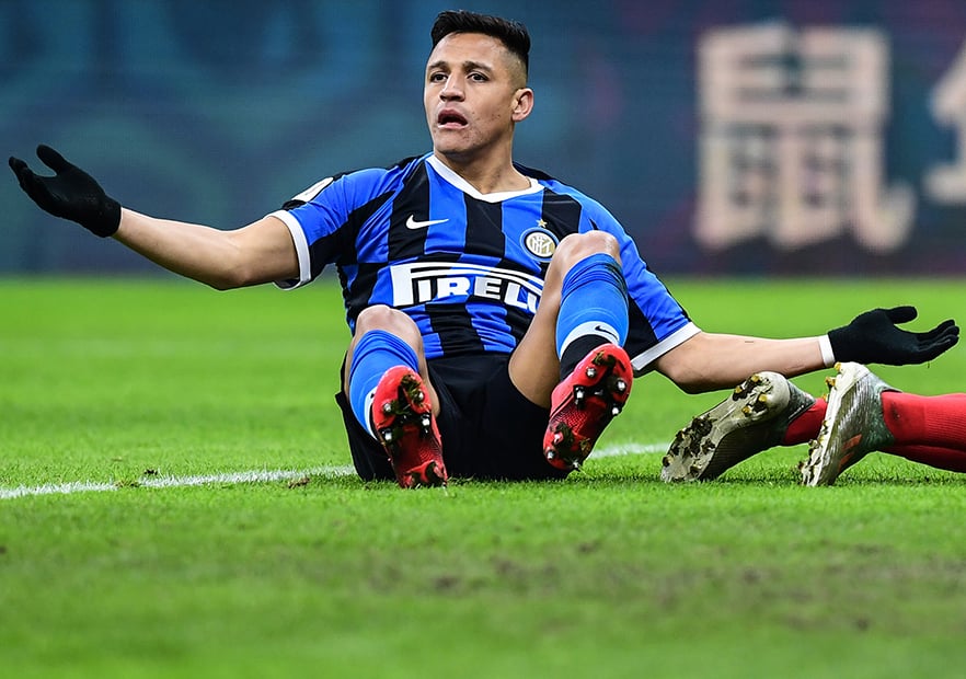 Alexis y el Inter se quedan sin jugar a causa del Coronavirus en Italia » Prensafútbol