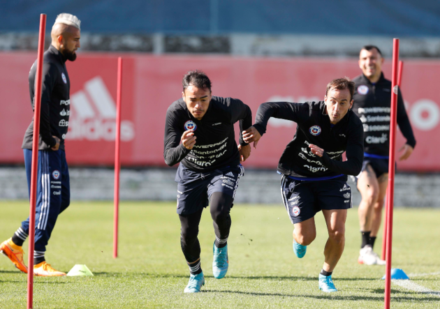 La 'Roja' volvió a entrenar de cara al duelo clave con Uruguay » Prensafútbol